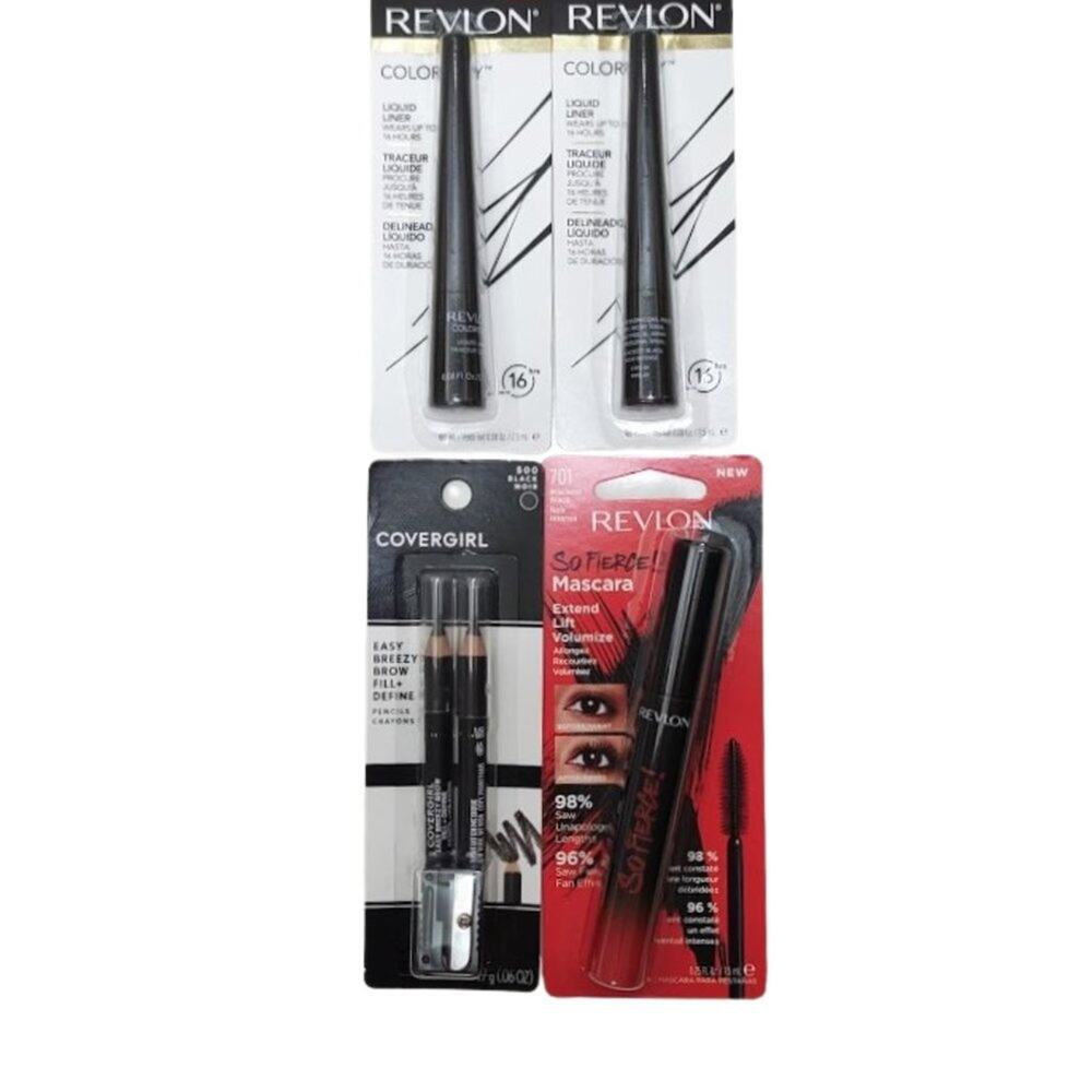Revlon + Covergirl Eye Makeup Bundle